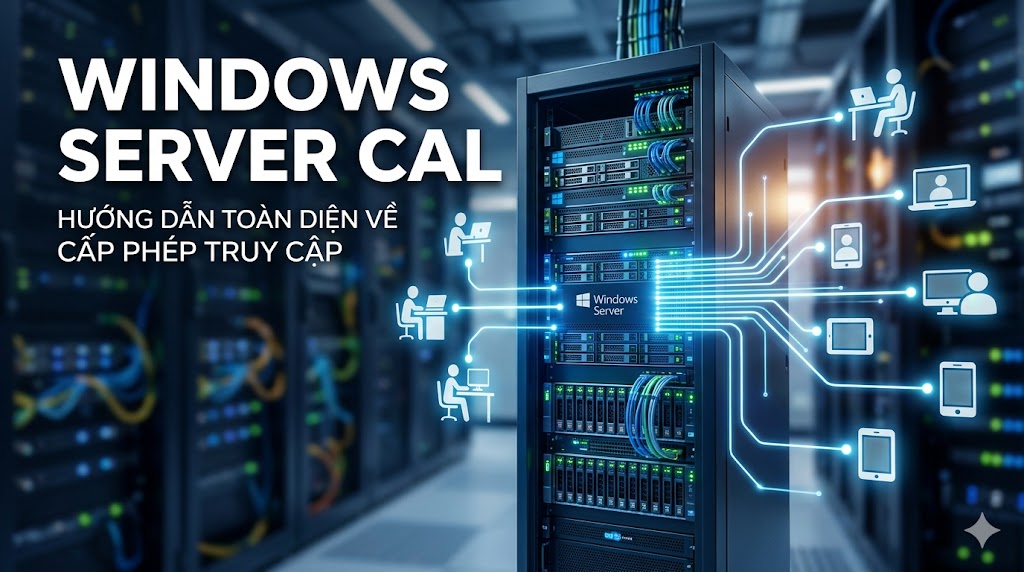 Windows Server User CAL là gì? Cách tính mua đúng, đủ và tuân thủ Microsoft