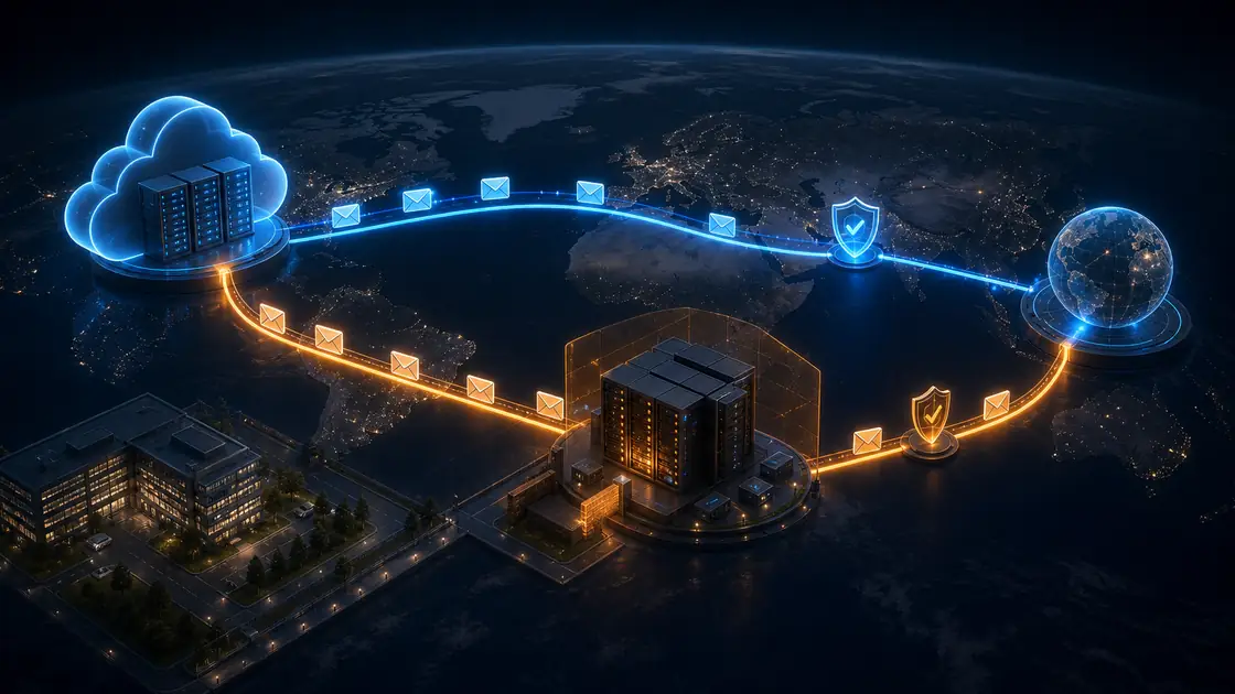 Thiết kế mail flow trong Exchange Hybrid: chọn trực tiếp hay centralized mail transport